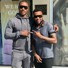(Photo) Injured Odion Ighalo Cooling Off In Atlanta, United States