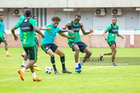 Super Eagles To Hold Final Training Session Pre-DR Congo 1700 Hours, Given Morning Off