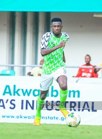 Super Eagles Left Back Collins Passed Fit Ahead Of AFCONQ Vs South Africa 