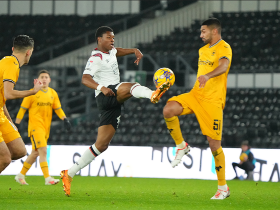 18yo midfielder Fapetu nearly scores a goal for the ages on full debut for Derby CountyÂ 