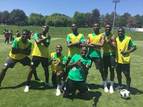 Super Eagles Training Session: Mikel, Ndidi, Ighalo Help Team Win Mini-Tournament 