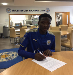 Ex-Nigeria U17 Star Makanjuola Claims Transfer To Leicester City Is In The Bag