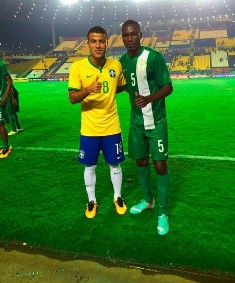 Barcelona Stopper Ekpolo Has First Training Session With Nigeria U23s In Abuja