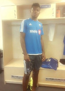 Ex Dolphins Midfielder Emeka Atuloma Still In Canada After Training With Montreal Impact