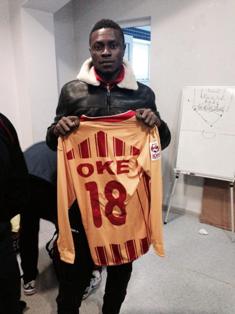 Official : Oke Akpoveta Returns To Denmark, Signs Contract With Bronshoj 