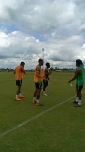 Two-Goal Heroes Omeruo & Stephen Eze Outshine Iwobi, Iheanacho In Training Game 