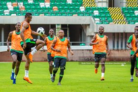 Super Eagles Step Up World Cup Preparations, Train Twice On Grass 1030 Hours & 1700 Hours 