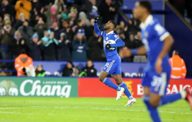 'Right cross at the right time' - Iheanacho reacts to his consolation goal against Blackburn Rovers