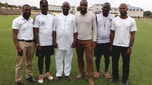 Etim Esin, UK Scouts Arrive Ibadan For Frenage Soccer Summit