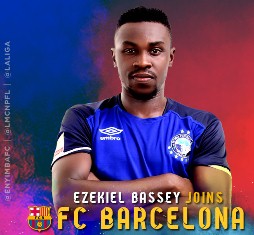 Official : Enyimba Confirm Ezekiel Bassey Signed Two-And-A-Half-Year Deal With Barcelona
