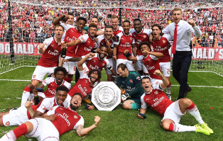 How Arsenal Gem Iwobi Reacted To Community Shield Win Over Chelsea