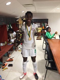 Arsenal Striker Oshoala, Two Nigeria Stars Named In AWCON Team Of The Tournament