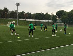  Super Eagles Depart Base Camp For St. Petersburg 1455 Hours; Recovery Training For Mikel, Musa