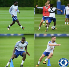 Details Of Chelsea Training Session : Moses, Tomori With Non-Bib Team, Five Defenders Likely To Start, Remy Absent