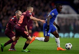 Chelsea 1 Barcelona 1 : Moses Solid Defensively, Messi Finally Scores, Rakitic Escapes Red Card