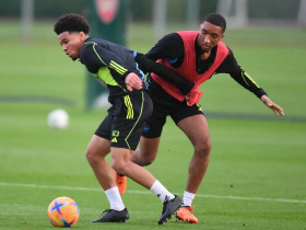 16yo player of Nigerian descent promoted to Arsenal first team training pre-West Ham UnitedÂ 