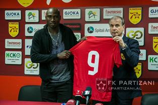 Official : FK Partizani Tirana Unveil Mathew Boniface