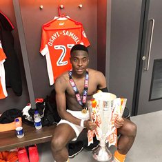 Arsenal Linked Winger Osayi-Samuel Helps Blackpool Secure Promotion 
