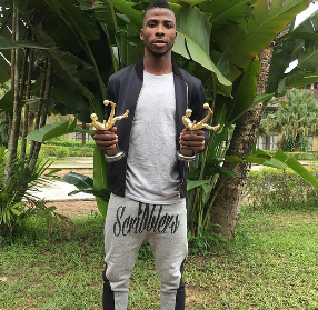  (Picture) Manchester City's Iheanacho Flaunts Awards He Won After AFCON Qualifier Vs RSA