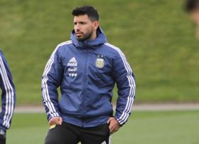 Man City's Aguero, Four Argentina Stars Begin Training For World Cup