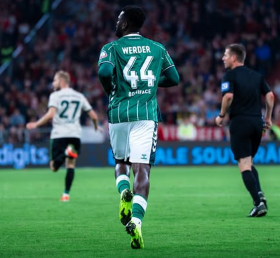 Super Eagles striker Boniface in contention to face St. Pauli despite missing Thursday's training