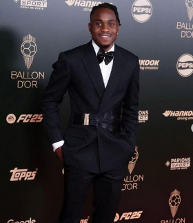 'Better than Saka' - Ex-Super Eagles star hails Lookman for outranking Arsenal forward in Ballon d'Or 