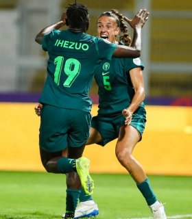 Wafcon 2024: What Super Falcons attackers Ajibade and Ihezuo said about beating Botswana