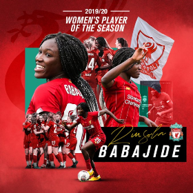 Dual-National Babajide Crowned Liverpool Women Player Of The Season 