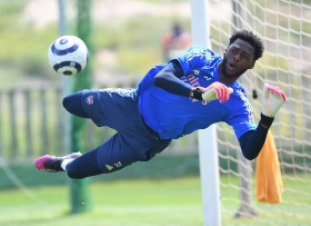 Arsenal's Nigeria-eligible GK back in training pre-Liverpool, Balogun also involved final session 