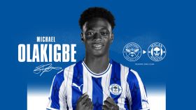 Official: Brentford loan out Michael Olakigbe to Wigan Athletic