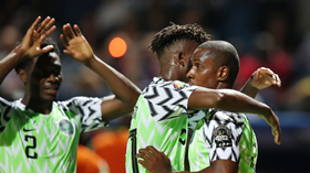 'Ighalo Loves Nigeria So Much' - NFF Boss Pinnick Refuses To Rule Out Man Utd Star Playing For Eagles Again