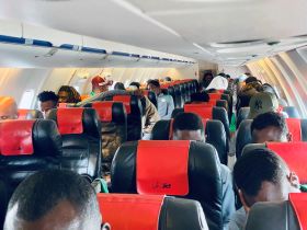 After flight scare, Super Eagles finally arrive in Uyo ahead of WCQ against Gernot Rohr's Cheetahs