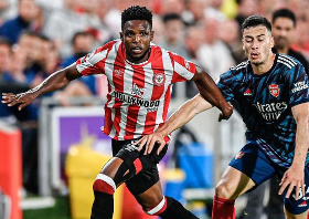 Brentford coach praises Super Eagles midfielder for his performance vs Arsenal, Crystal Palace 