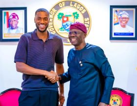 Chelsea CB Tosin visits Nigeria, holds talks with Lagos State governor amid Super Eagles links
