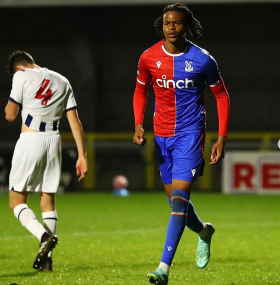 2023 Flying Eagles invitee takes his tally for the season up to 12 with brace for Crystal Palace U21sÂ 