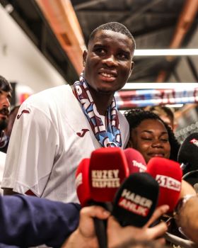 'I didn't consider other offers' â€“ Onuachu vows to score plenty of goals for Trabzonspor