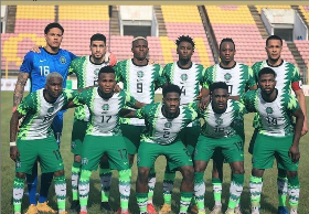 How Super Eagles lined up in 2-0 win vs Coton Sport in practice game; Musa, Chukwueze score