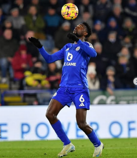 What Leicester coach Ruud van Nistelrooy said about Ndidi's injury and expected return date