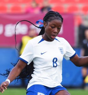 Arsenal's Super Falcons-eligible midfielder Omotara Junaid making a splash at U17 EURO