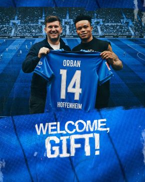 Confirmed: Hoffenheim sign 2023 Super Eagles invitee Gift Orban from Lyon 