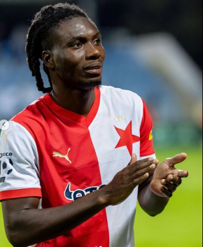 'First goal with left foot' - Slavia coach highlights Super Eagles invitee Igoh Ogbu's latest milestone 