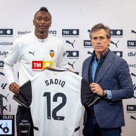 What Super Eagles striker Sadiq said after completing loan move to Valencia 