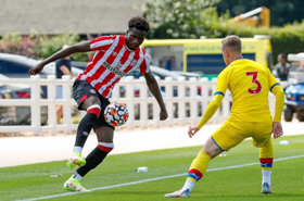 Brentford's Oyegoke plays against Eagles first team stars Benteke, Clyne, Gallagher in friendly 