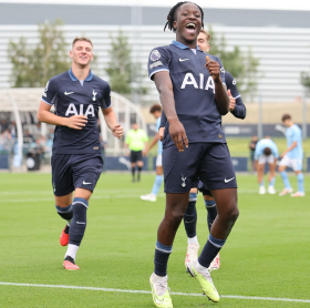 PL Cup: Ajayi's stoppage-time goal saves Tottenham from defeat in 7-goal thriller against Nottingham Forest 