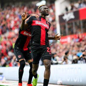 Bayer Leverkusen's Nigeria international Victor Boniface a transfer target for Manchester United 