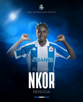 Done deal: Nigeria international forward Nkor joins Deportivo de La Coruna