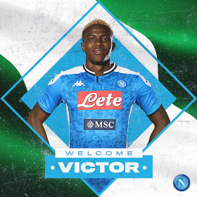  Done Deal : Napoli Announce Signing Of Lille Striker Victor Osimhen