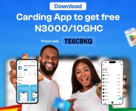 Carding App launches exciting new features, CHIME update and N3,000 welcome bonus