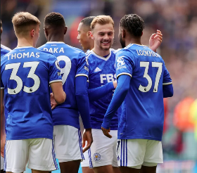  Lookman scores first goal since February in Leicester City's 2-1 win over Crystal Palace