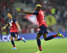 'Who Needs Pepe When You've Got Osimhen' - Excited Fans React After Osimhen's Brace For Lille 